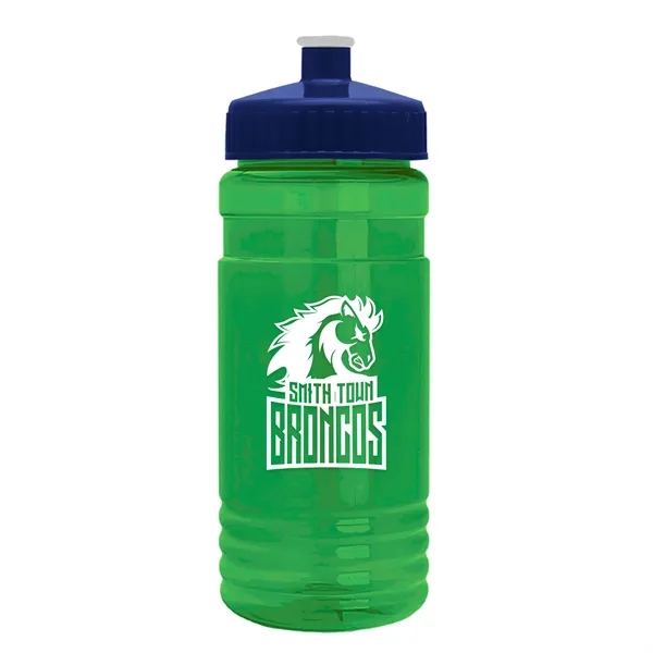 Transparent sports bottle, 2 oz. Straight-wall design with Push-Pull lid... from ASI 40480 Koozie Group