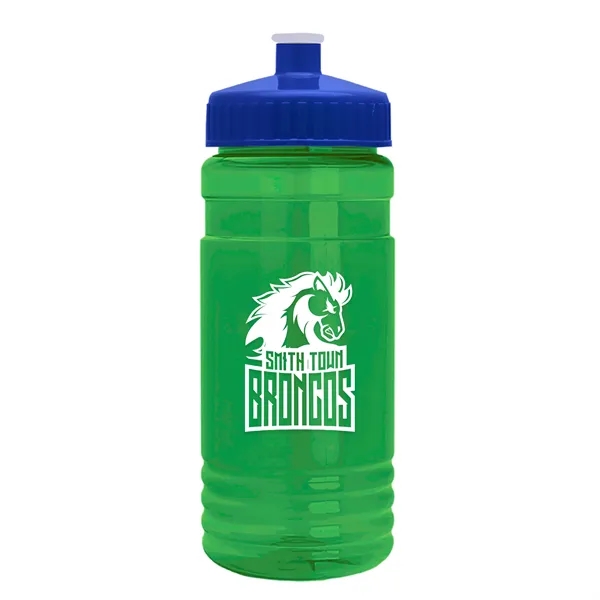 Transparent sports bottle, 2 oz. Straight-wall design with Push-Pull lid... from ASI 40480 Koozie Group
