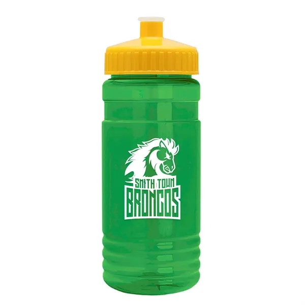 Transparent sports bottle, 2 oz. Straight-wall design with Push-Pull lid... from ASI 40480 Koozie Group