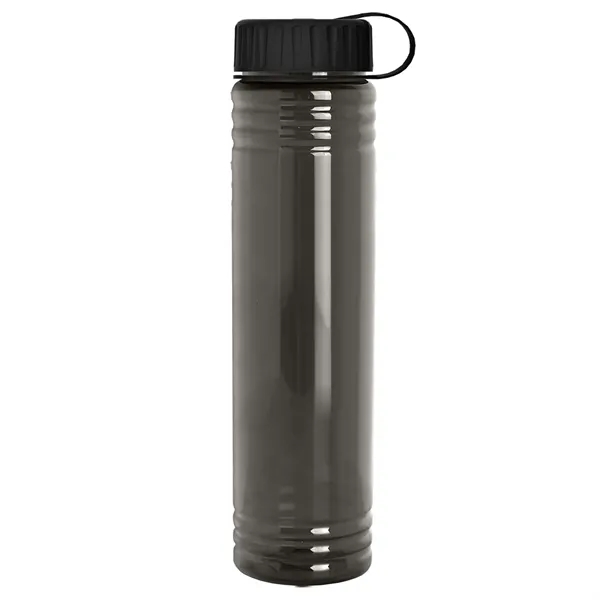 Slim Cylinder Design. 32 oz Transparent Sport Bottles with Tethered Lid.... from ASI 40480 Koozie Group