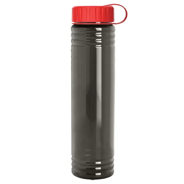 Slim Cylinder Design. 32 oz Transparent Sport Bottles with Tethered Lid.... from ASI 40480 Koozie Group