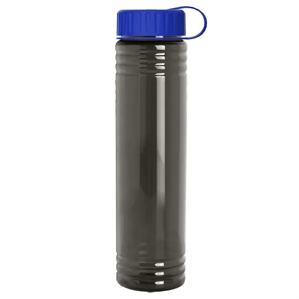 Slim Cylinder Design. 32 oz Transparent Sport Bottles with Tethered Lid.... from ASI 40480 Koozie Group