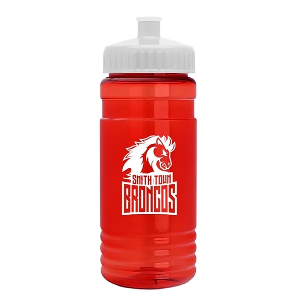 Transparent sports bottle, 2 oz. Straight-wall design with Push-Pull lid... from ASI 40480 Koozie Group