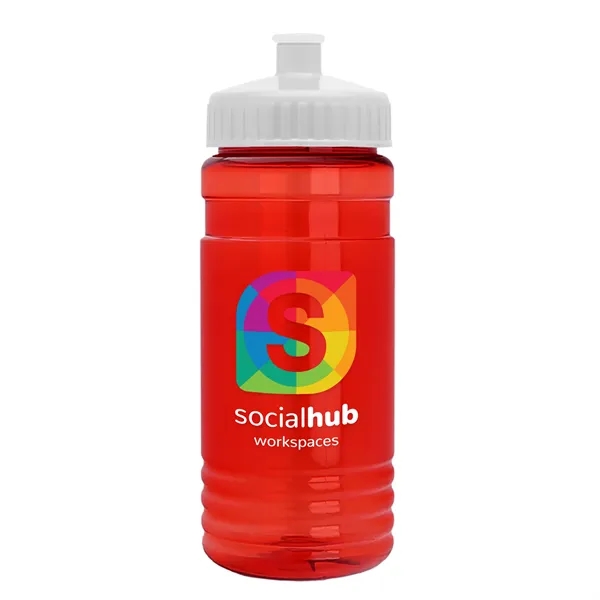 Transparent sports bottle, 2 oz. Straight-wall design with Push-Pull lid... from ASI 40480 Koozie Group