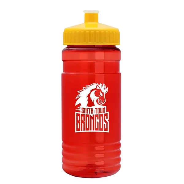 Transparent sports bottle, 2 oz. Straight-wall design with Push-Pull lid... from ASI 40480 Koozie Group