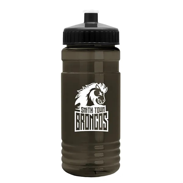 Transparent sports bottle, 2 oz. Straight-wall design with Push-Pull lid... from ASI 40480 Koozie Group