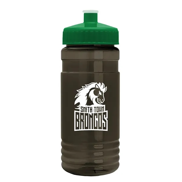 Transparent sports bottle, 2 oz. Straight-wall design with Push-Pull lid... from ASI 40480 Koozie Group