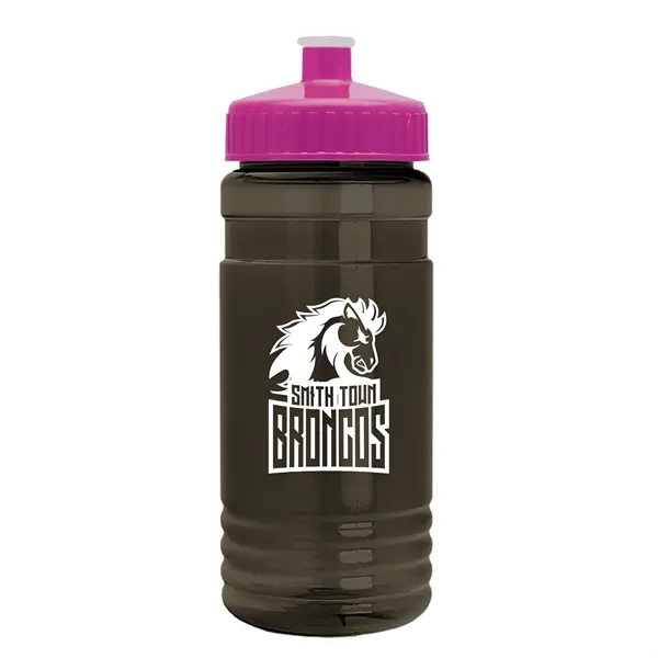 Transparent sports bottle, 2 oz. Straight-wall design with Push-Pull lid... from ASI 40480 Koozie Group
