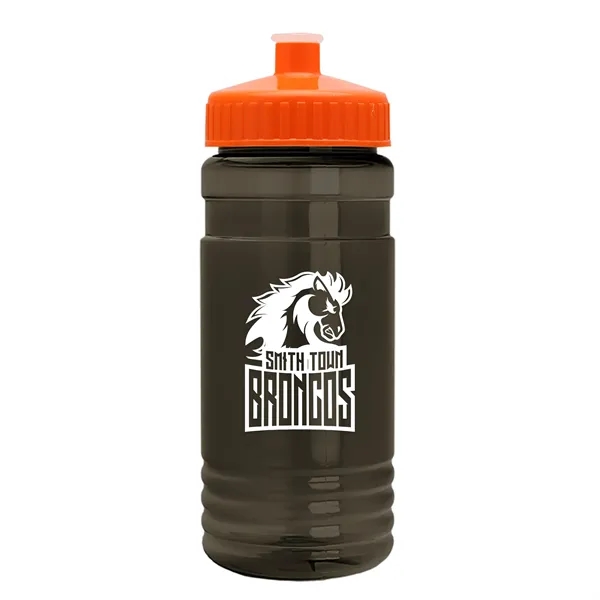 Transparent sports bottle, 2 oz. Straight-wall design with Push-Pull lid... from ASI 40480 Koozie Group