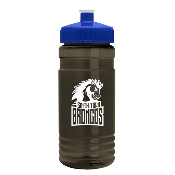 Transparent sports bottle, 2 oz. Straight-wall design with Push-Pull lid... from ASI 40480 Koozie Group