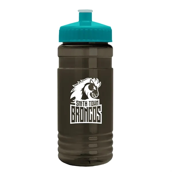 Transparent sports bottle, 2 oz. Straight-wall design with Push-Pull lid... from ASI 40480 Koozie Group