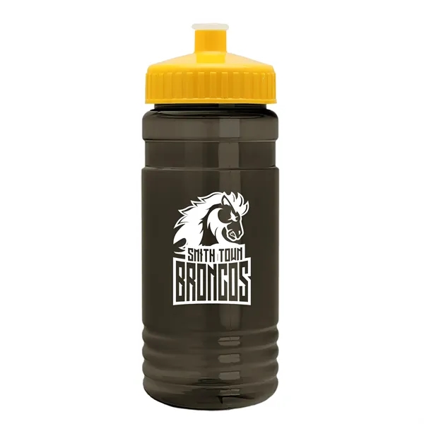 Transparent sports bottle, 2 oz. Straight-wall design with Push-Pull lid... from ASI 40480 Koozie Group