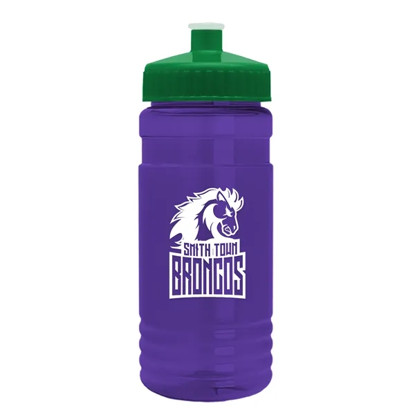 Transparent sports bottle, 2 oz. Straight-wall design with Push-Pull lid... from ASI 40480 Koozie Group