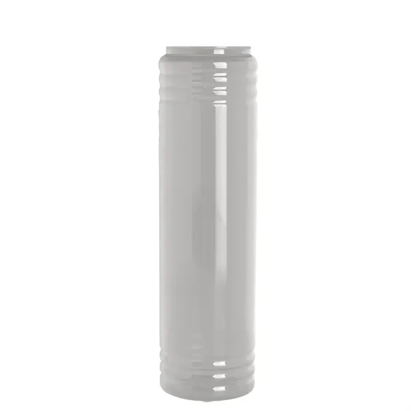Slim Cylinder Design. 32 oz Transparent Sport Bottles with Tethered Lid.... from ASI 40480 Koozie Group