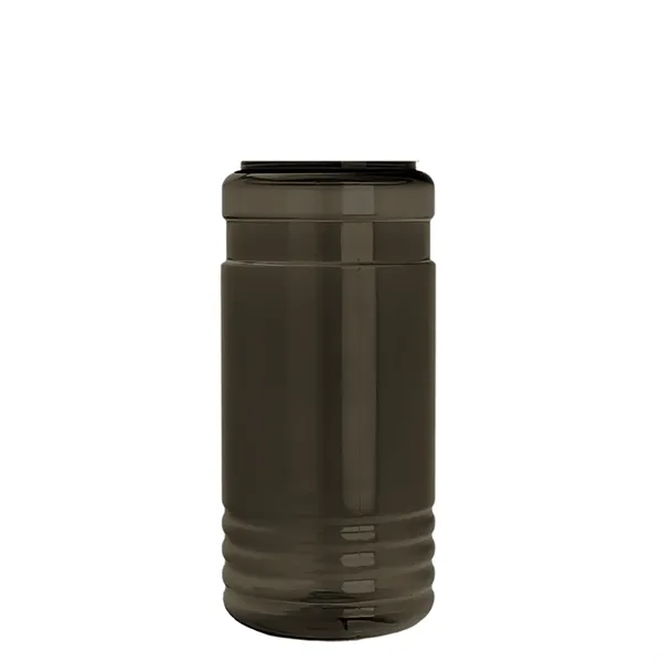 Transparent sports bottle, 2 oz. Straight-wall design with Push-Pull lid... from ASI 40480 Koozie Group