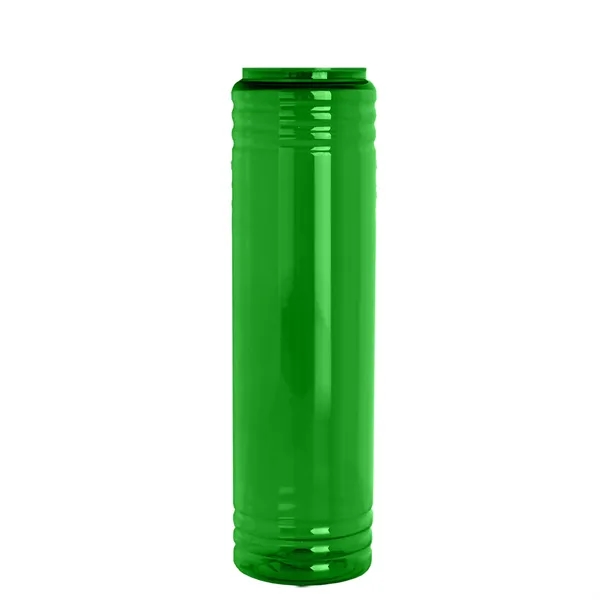 Slim Cylinder Design. 32 oz Transparent Sport Bottles with Tethered Lid.... from ASI 40480 Koozie Group