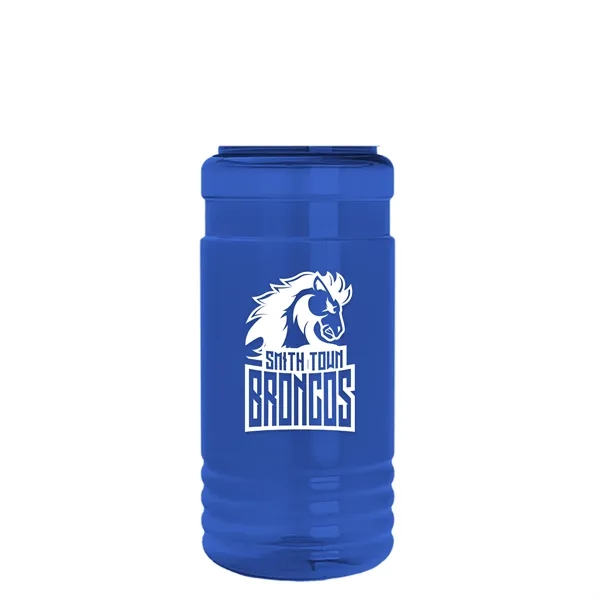 Transparent sports bottle, 2 oz. Straight-wall design with Push-Pull lid... from ASI 40480 Koozie Group