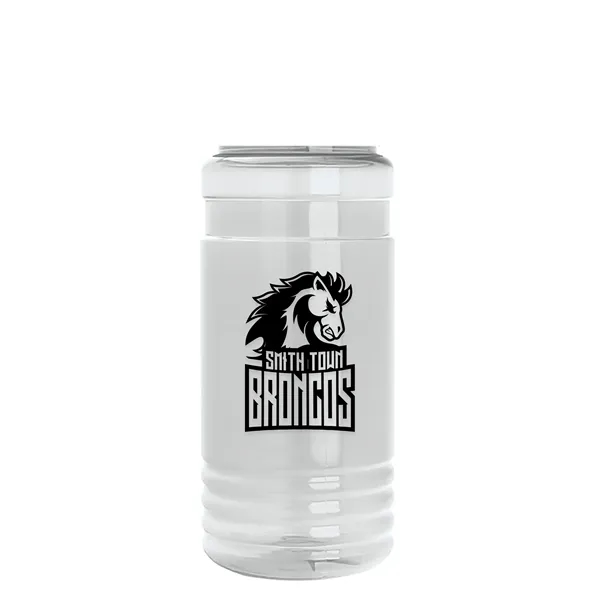 Transparent sports bottle, 2 oz. Straight-wall design with Push-Pull lid... from ASI 40480 Koozie Group