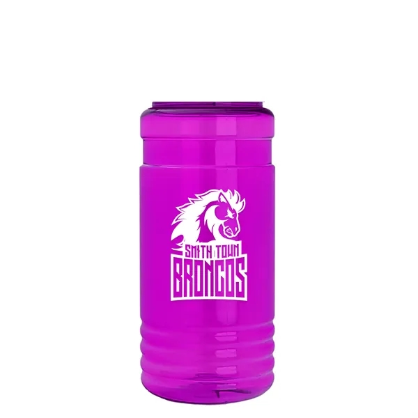 Transparent sports bottle, 2 oz. Straight-wall design with Push-Pull lid... from ASI 40480 Koozie Group
