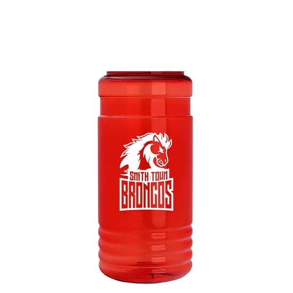 Transparent sports bottle, 2 oz. Straight-wall design with Push-Pull lid... from ASI 40480 Koozie Group