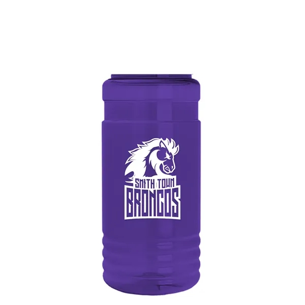 Transparent sports bottle, 2 oz. Straight-wall design with Push-Pull lid... from ASI 40480 Koozie Group