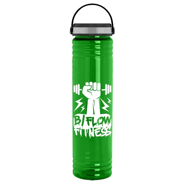 32 oz. Transparent Bottle with EZ Grip lid. Slim Cylinder Design... from ASI 40480 Koozie Group