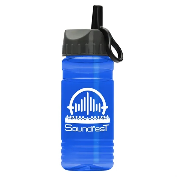 Transparent sports bottle, 20 oz. Sports Bottle - Ring Straw Lid... from ASI 40480 Koozie Group
