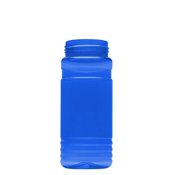 Transparent sports bottle, 20 oz. Sports Bottle - Ring Straw Lid... from ASI 40480 Koozie Group