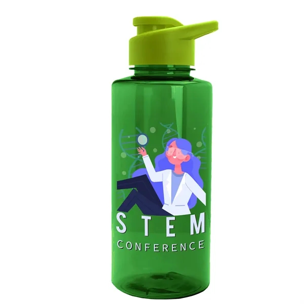 Mountaineer 36 oz. Sports Bottle with Drink-Thru Lid. Molded with food-safe,... from ASI 40480 Koozie Group