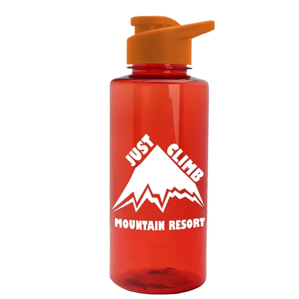 Mountaineer 36 oz. Sports Bottle with Drink-Thru Lid. Molded with food-safe,... from ASI 40480 Koozie Group