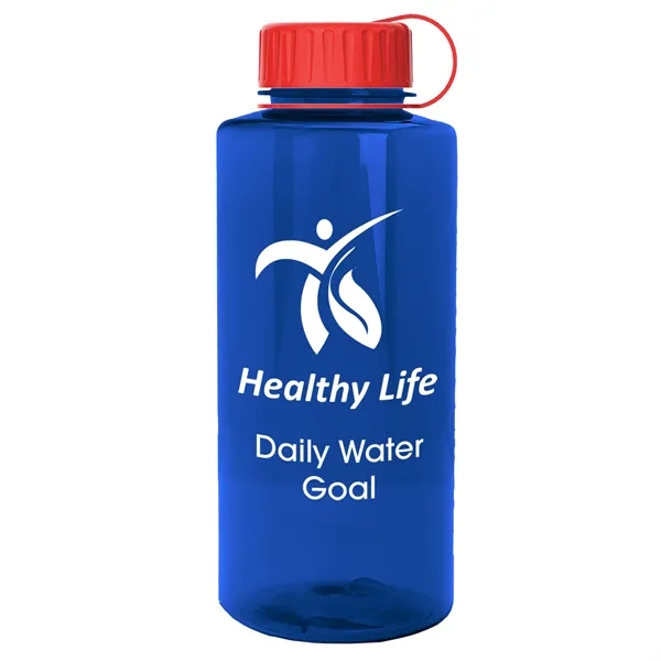 Tritan™ ReNew Reusable 36 oz. Sports bottles with Tethered lid. Made... from ASI 40480 Koozie Group