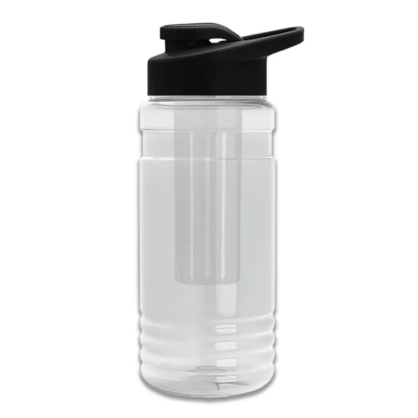 20 OZ. Transparent Bottle with Drink Thru Lid and Infuser... from ASI 40480 Koozie Group