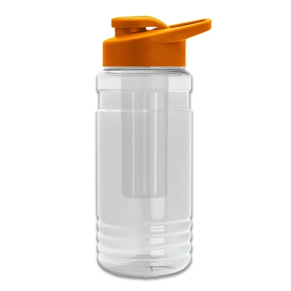 20 OZ. Transparent Bottle with Drink Thru Lid and Infuser... from ASI 40480 Koozie Group