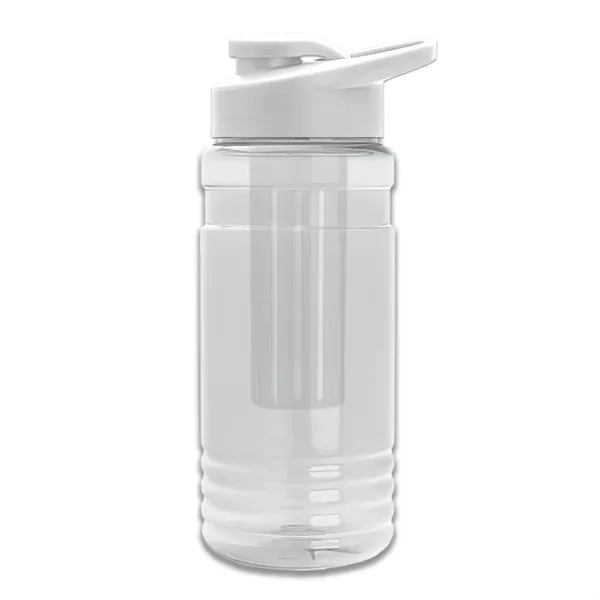 20 OZ. Transparent Bottle with Drink Thru Lid and Infuser... from ASI 40480 Koozie Group
