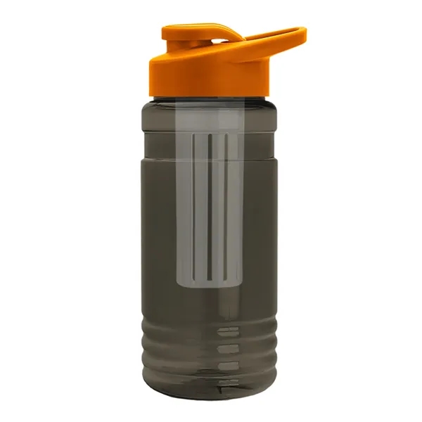 20 OZ. Transparent Bottle with Drink Thru Lid and Infuser... from ASI 40480 Koozie Group