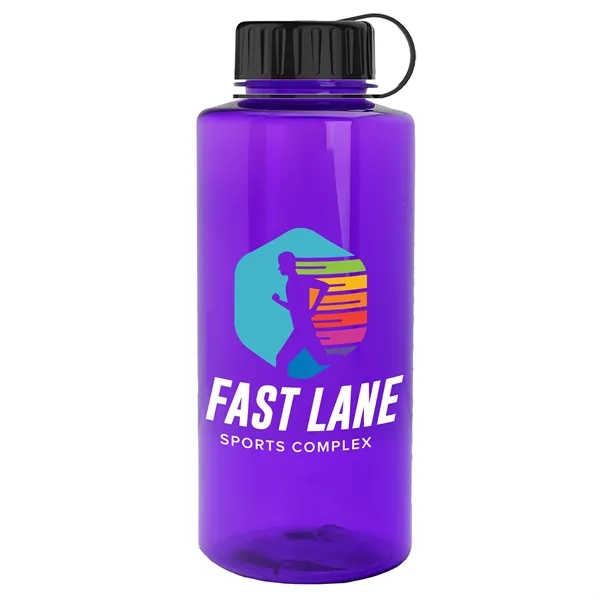 Tritan™ ReNew Reusable 36 oz. Sports bottles with Tethered lid. Made... from ASI 40480 Koozie Group