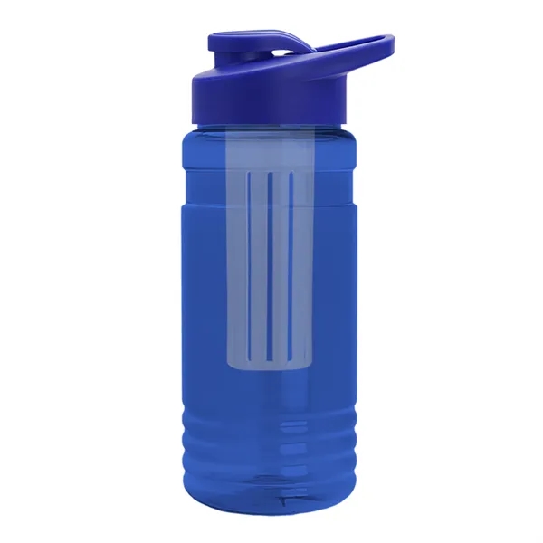 20 OZ. Transparent Bottle with Drink Thru Lid and Infuser... from ASI 40480 Koozie Group