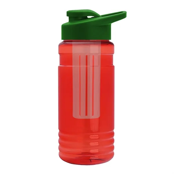 20 OZ. Transparent Bottle with Drink Thru Lid and Infuser... from ASI 40480 Koozie Group