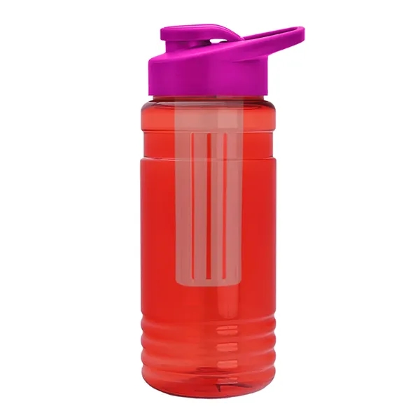 20 OZ. Transparent Bottle with Drink Thru Lid and Infuser... from ASI 40480 Koozie Group