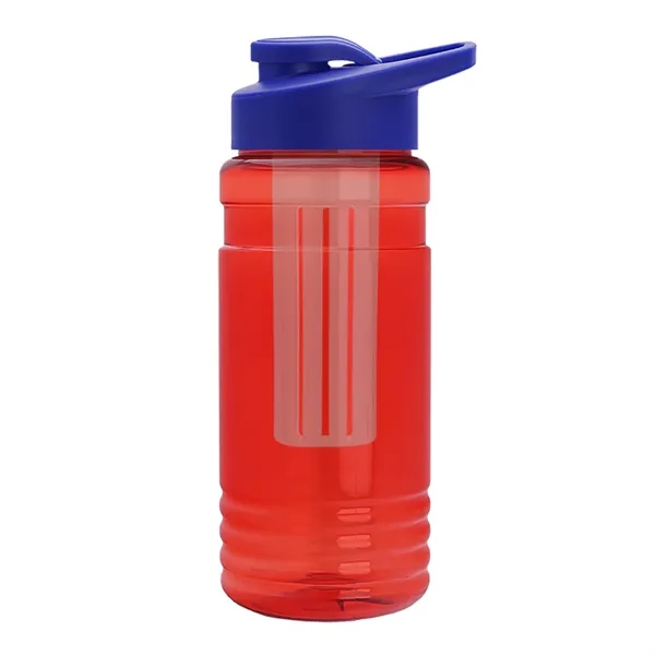 20 OZ. Transparent Bottle with Drink Thru Lid and Infuser... from ASI 40480 Koozie Group