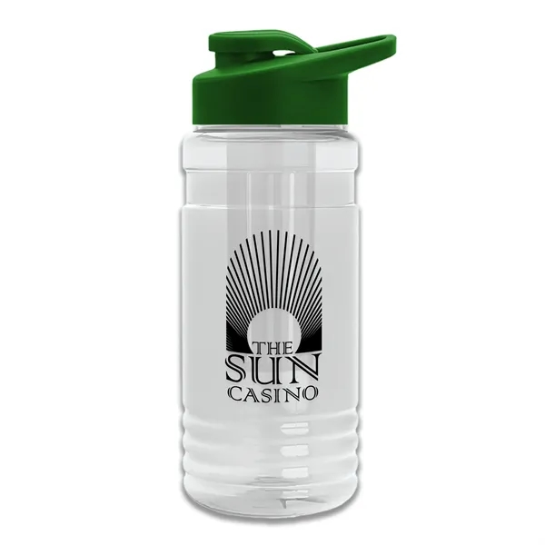 20 OZ. Transparent Bottle with Drink Thru Lid and Infuser... from ASI 40480 Koozie Group
