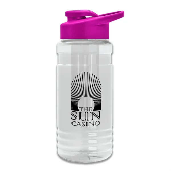 20 OZ. Transparent Bottle with Drink Thru Lid and Infuser... from ASI 40480 Koozie Group