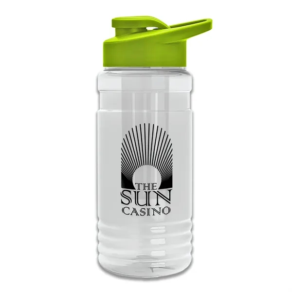 20 OZ. Transparent Bottle with Drink Thru Lid and Infuser... from ASI 40480 Koozie Group