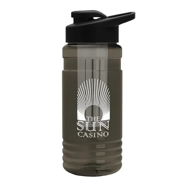20 OZ. Transparent Bottle with Drink Thru Lid and Infuser... from ASI 40480 Koozie Group