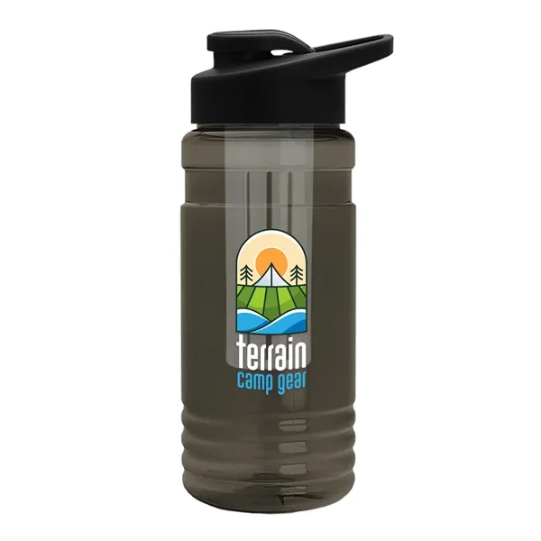 20 OZ. Transparent Bottle with Drink Thru Lid and Infuser... from ASI 40480 Koozie Group