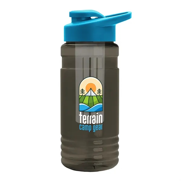 20 OZ. Transparent Bottle with Drink Thru Lid and Infuser... from ASI 40480 Koozie Group