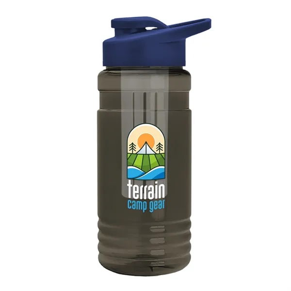 20 OZ. Transparent Bottle with Drink Thru Lid and Infuser... from ASI 40480 Koozie Group