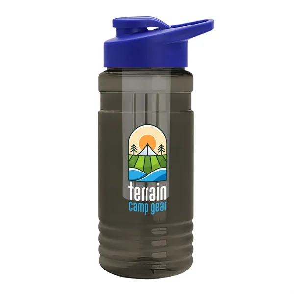 20 OZ. Transparent Bottle with Drink Thru Lid and Infuser... from ASI 40480 Koozie Group