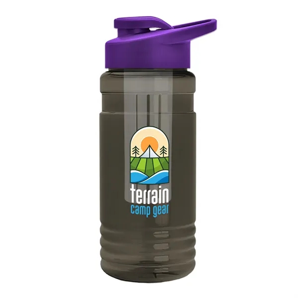 20 OZ. Transparent Bottle with Drink Thru Lid and Infuser... from ASI 40480 Koozie Group