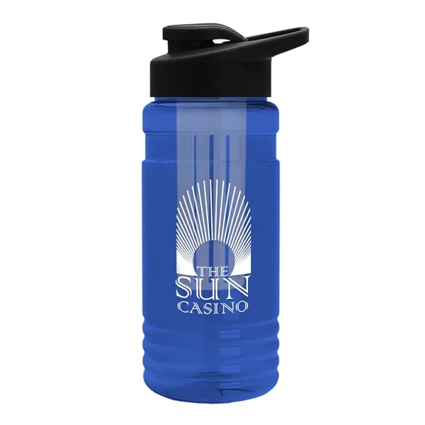 20 OZ. Transparent Bottle with Drink Thru Lid and Infuser... from ASI 40480 Koozie Group